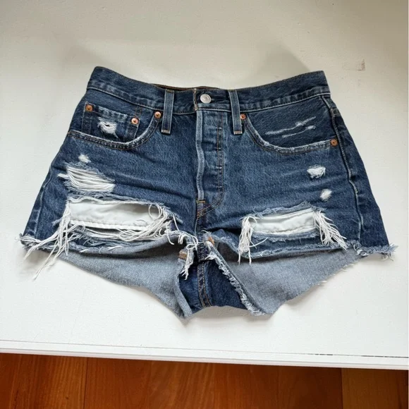 Levi's Classic 501 Blue Denim Jeans